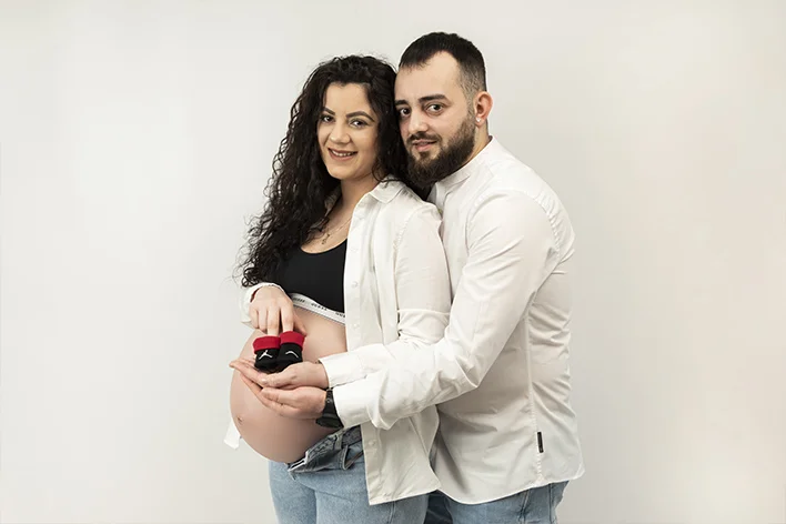 sedinte foto graviduta